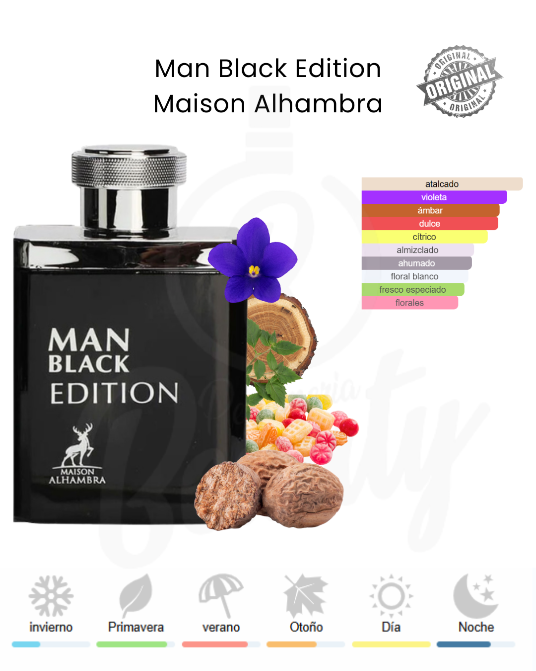 MAISON ALHAMBRA MAN BLACK EDITION EDP 100ML HOMBRE