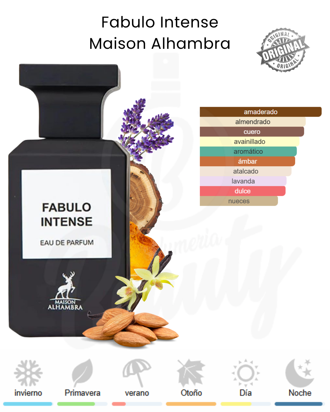 MAISON ALHAMBRA FABULO INTENSE EDP 80ML UNISEX