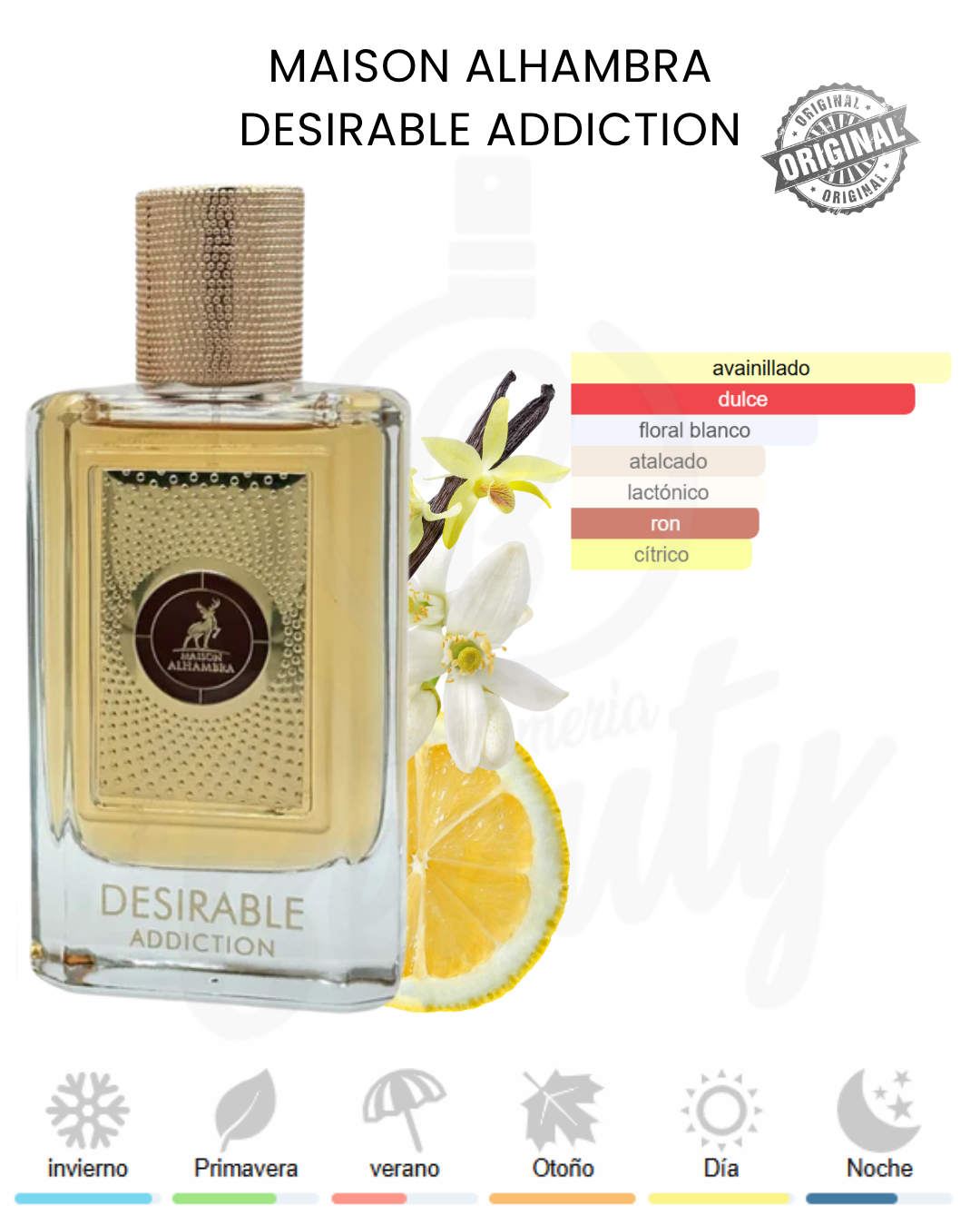 MAISON ALHAMBRA DESIRABLE ADDICTION EDP 100ML