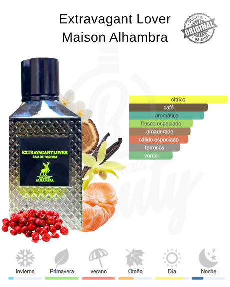 MAISON ALHAMBRA EXTRAVAGANT LOVER EDP 100ML UNISEX