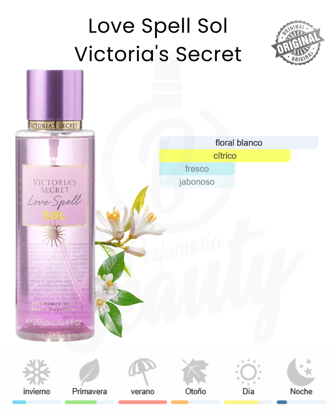 VICTORIA´S SECRET LOVE SPELL SOL 250ML (M) BODY MIST