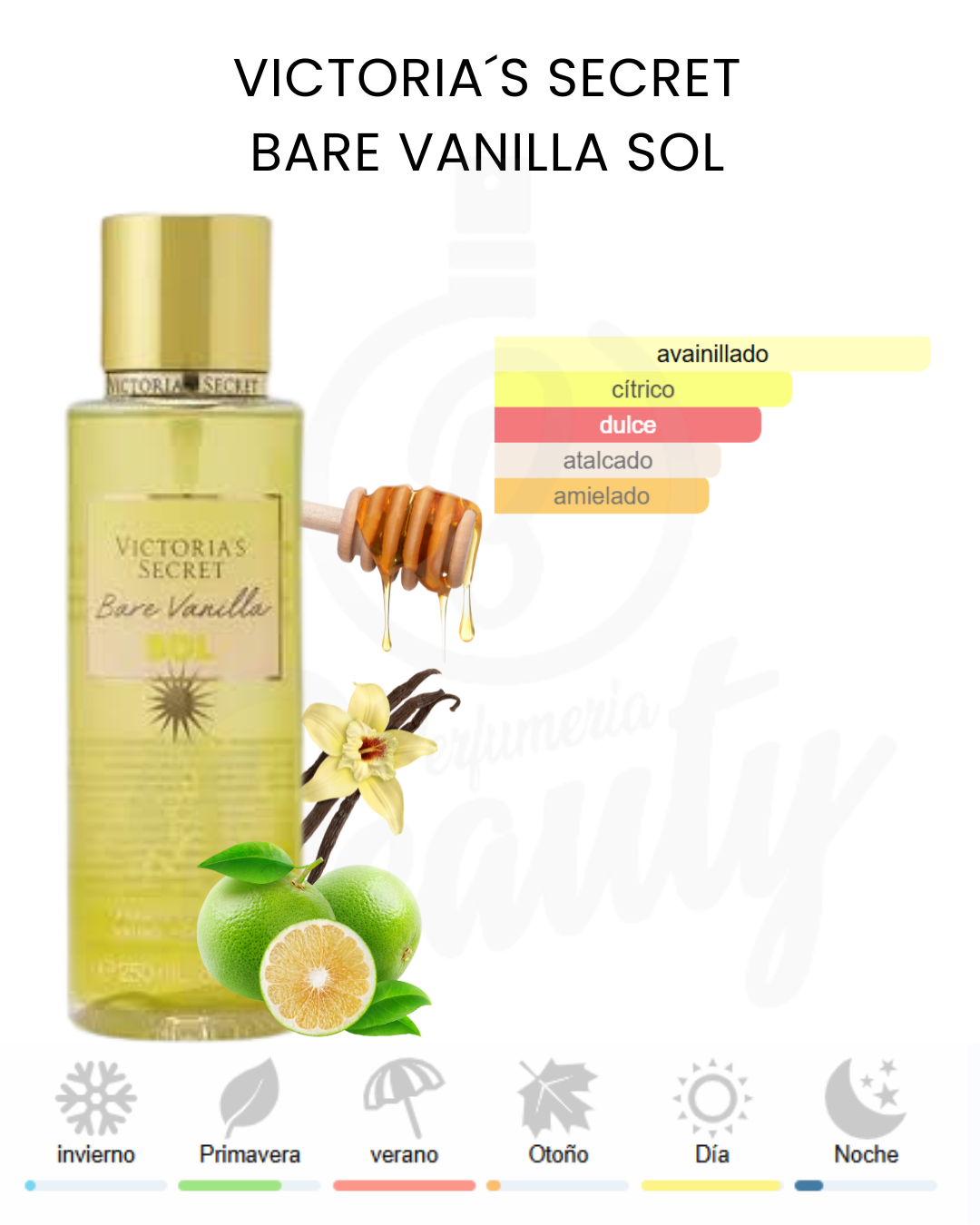 VICTORIA´S SECRET BARE VANILLA SOL 250ML (M) BODY MIST