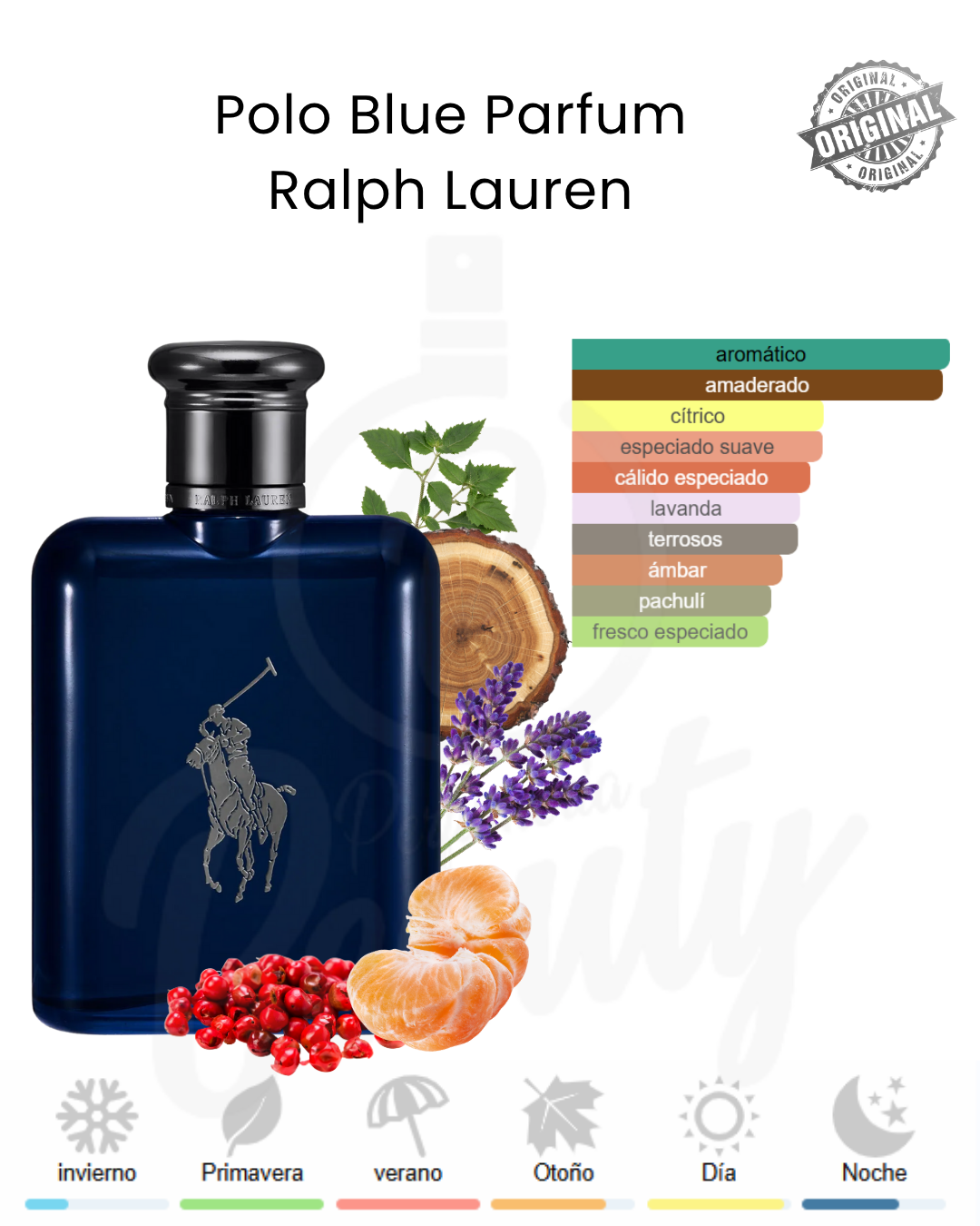 RALPH LAUREN POLO BLUE 125ML PARFUM (H)