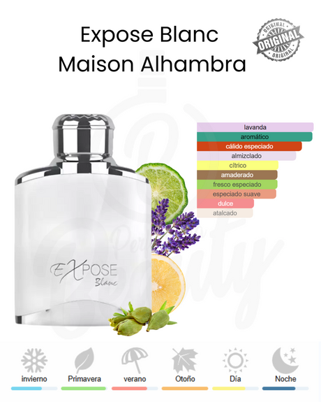 MAISON ALHAMBRA EXPOSE BLANC 100ML EDP HOMBRE