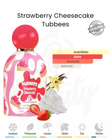 GRANDEUR TUBBEES STRAWBERRY CHEESECAKE EDP 50ML UNISEX