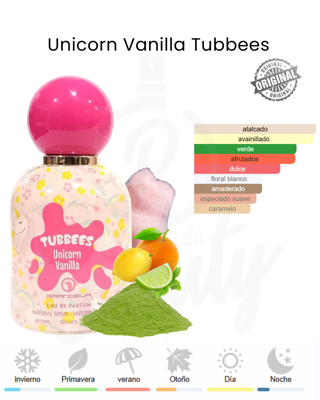 GRANDEUR TUBBEES UNICORN VANILLA EDP 50ML UNISEX