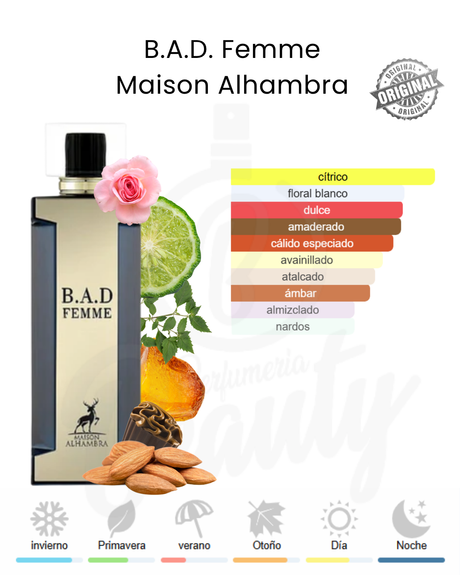 MAISON ALHAMBRA BAD FEMME 100ML EDP (M)