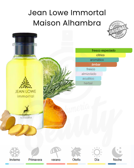 MAISON ALHAMBRA JEAN LOWE IMMORTEL 100ML EDP (U)