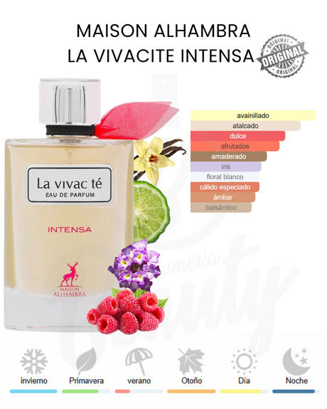 MAISON ALHAMBRA LA VIVACITE INTENSA 100ML EDP (M)