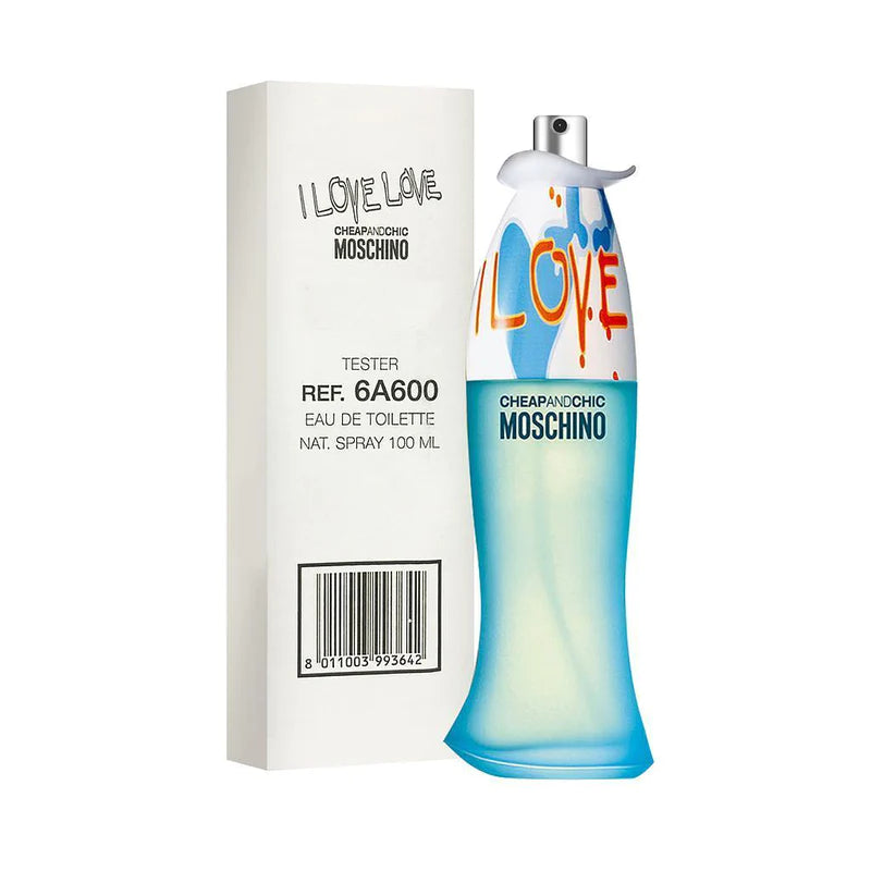 MOSCHINO I LOVE LOVE 100ML EDT (M) TESTER