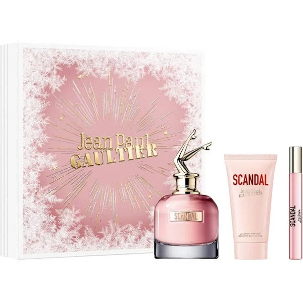 JEAN PAUL GAULTIER SET SCANDAL EDP 80ml+10ml+Loción75 (M) SET