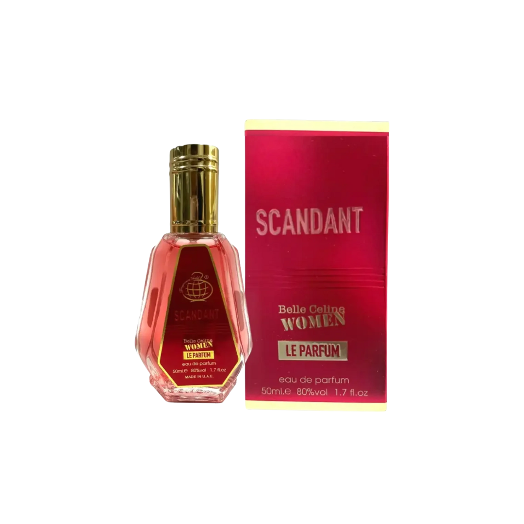 FRAGRANCE WORLD SCANDANT LE PARFUM BELLE CELINE 50ML EDP (M)