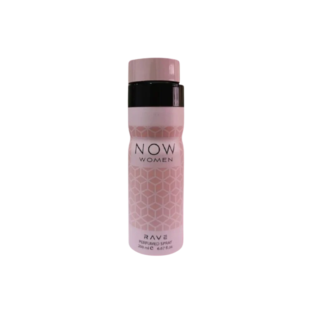RAVE NOW WOMEN DEO SPRAY 200ML (M) DEO