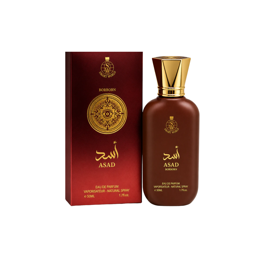 SMART WORLD ASAD BOURBON 50ML EDP (H)