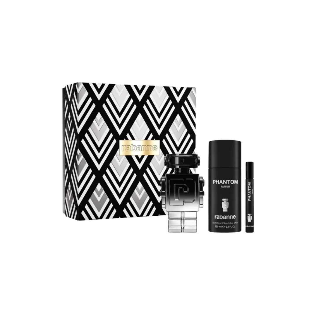PACO RABBANE PHANTOM ELIXIR PARFUM 100ML+10ML+150ML DEO (H) SET