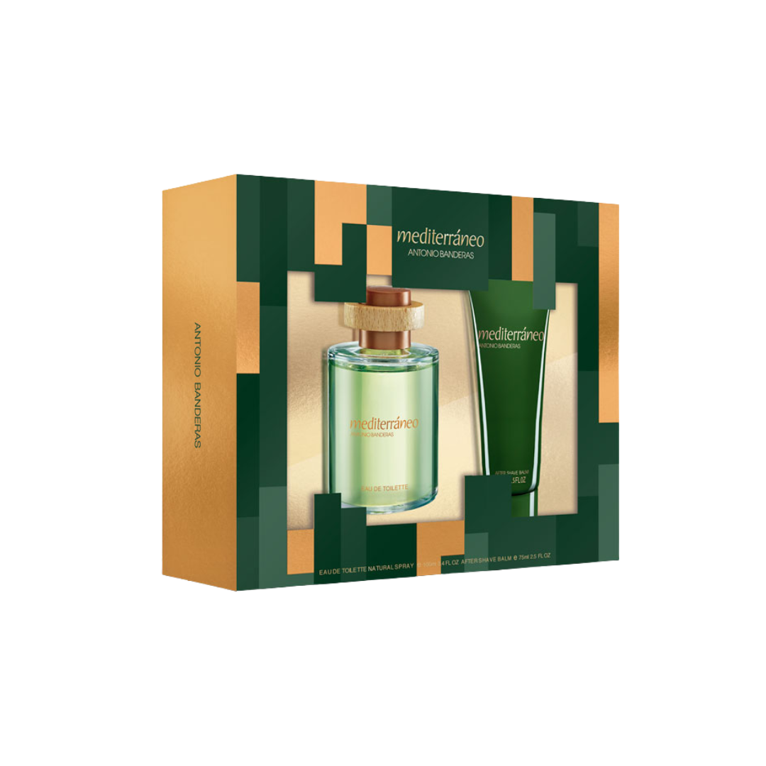 ANTONIO BANDERAS MEDITERRANEO 100ML+75ML AFTER SHAVE (H) SET