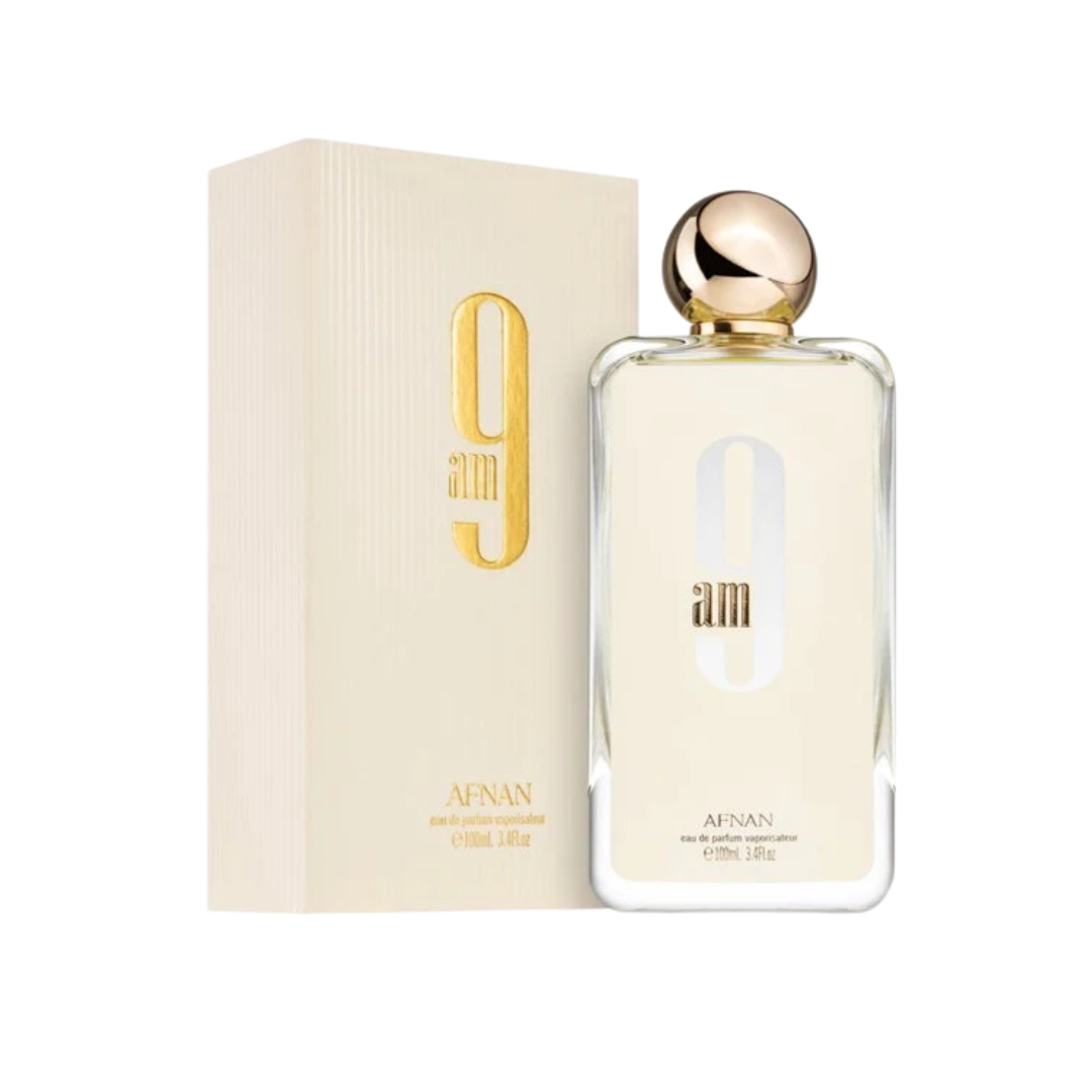 AFNAN 9 AM WHITE 100ML EDP (M)
