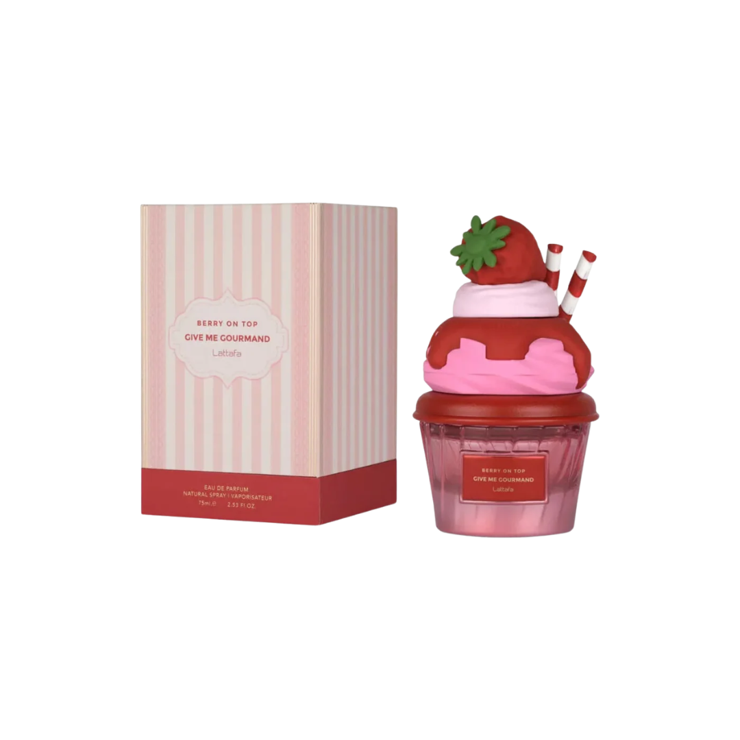 LATTAFA GIVE ME GOURMAND BERRY ON TOP EDP 75ML (M)