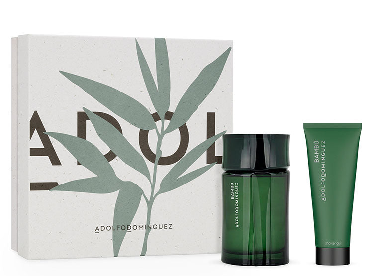 Set Adolfo Dominguez Bambu Edt 120Ml+ 75Ml Gel Ducha Hombre