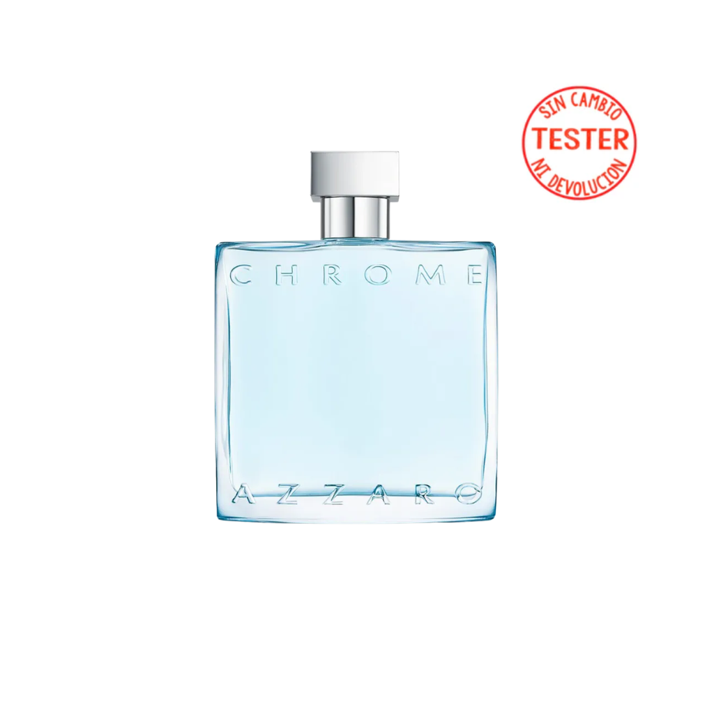 AZZARO CHROME 100 ML EDT (H) TESTER