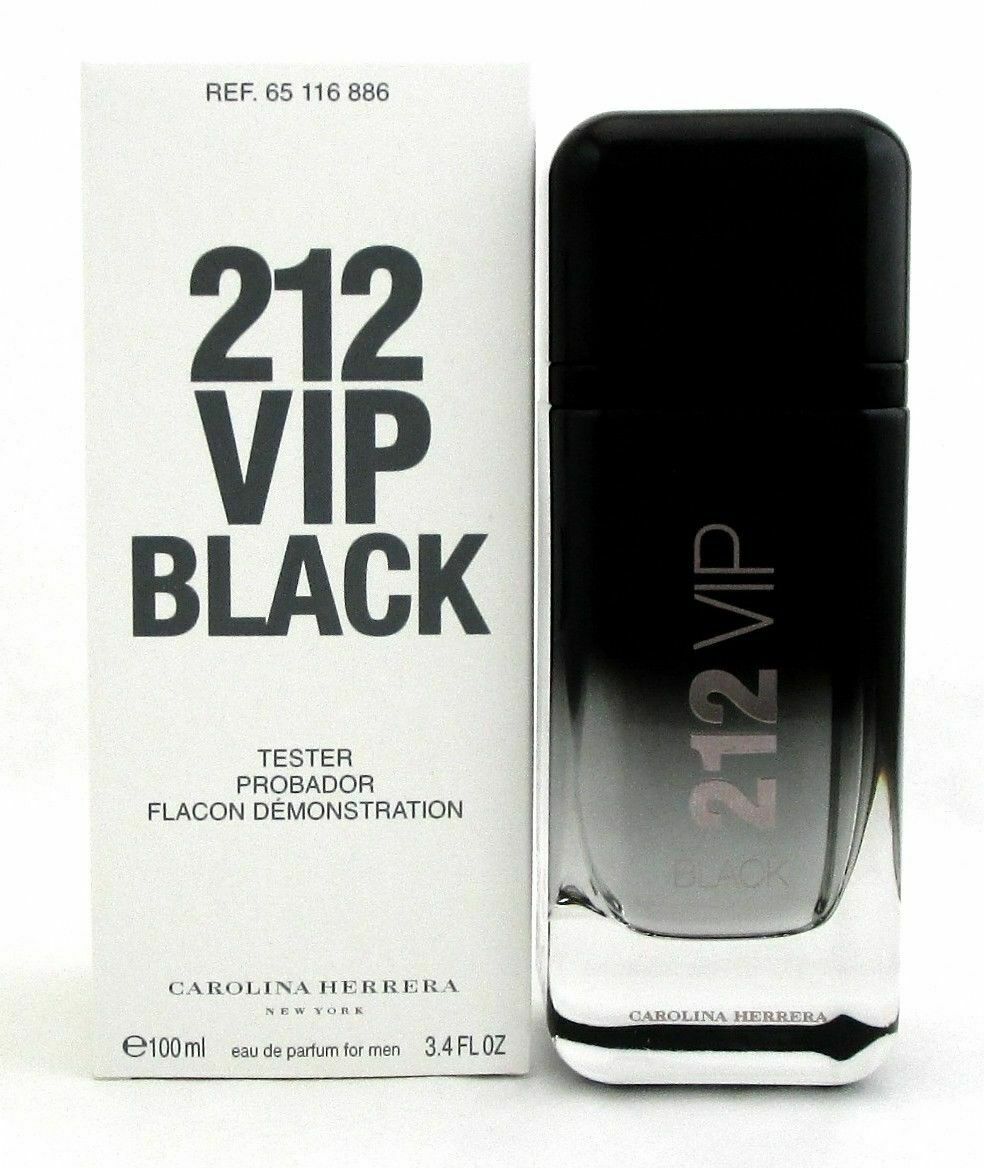 Carolina Herrera 212 Vip Black Men 100Ml Edp Tester Hombre