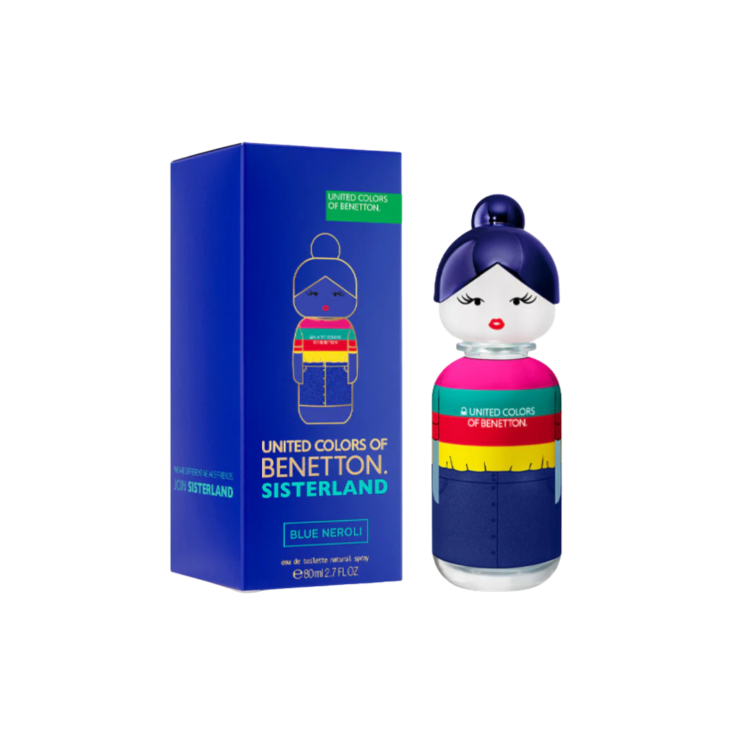 BENETTON SISTERLAND BLUE NEROLI 80ML EDT (M)