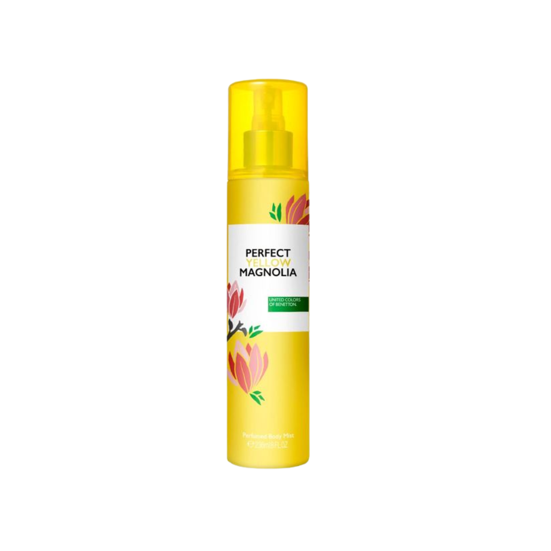 BENETTON PERFECT YELLOW MAGNOLIA 236ML (M) BODY MIST