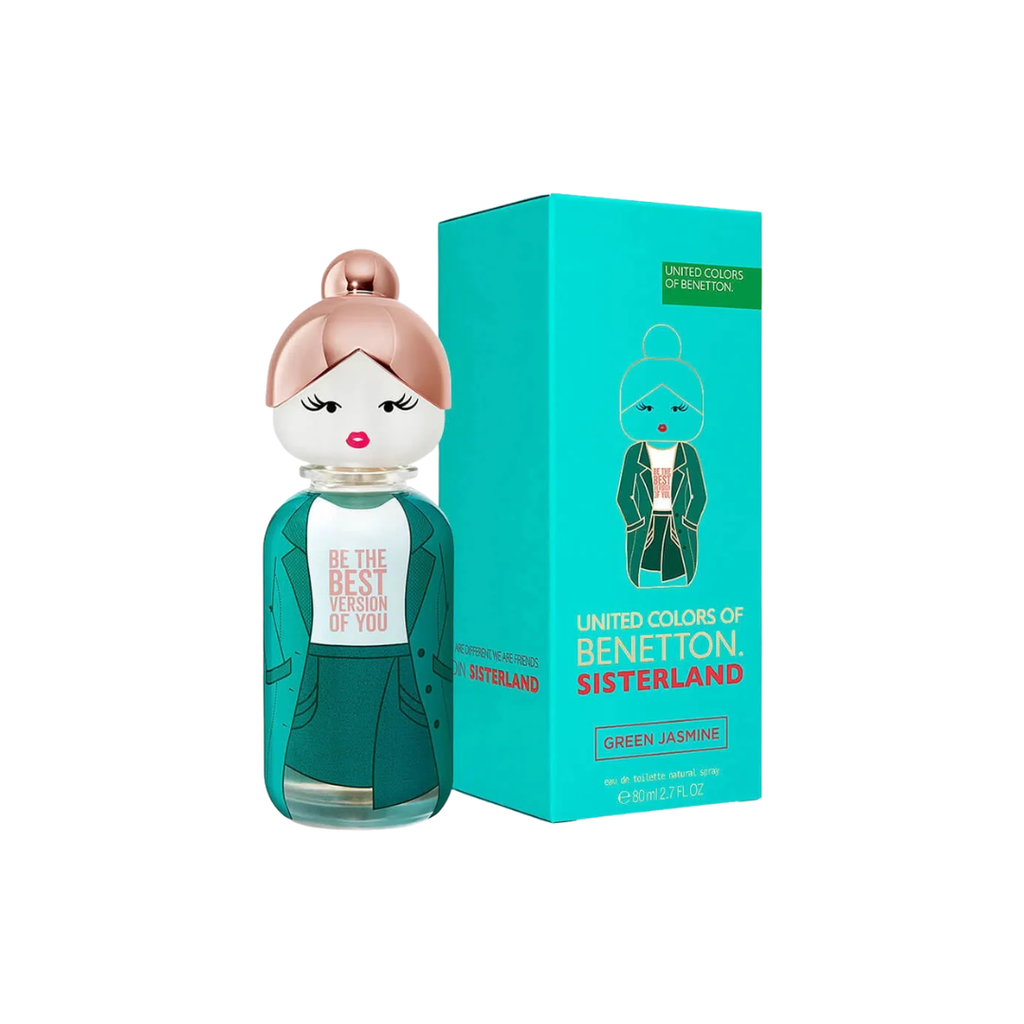 BENETTON SISTERLAND GREEN JASMINE 80ML EDT (M)