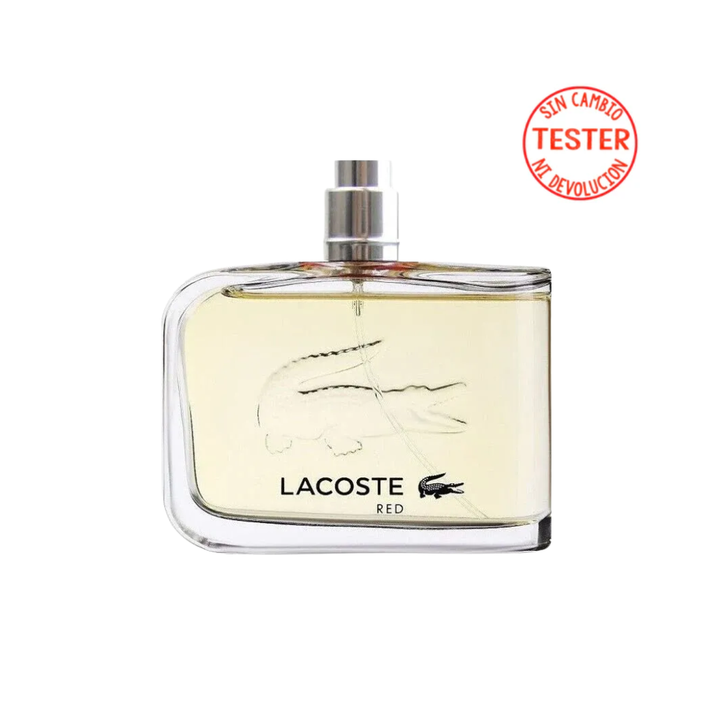 LACOSTE RED 125ML EDT (H) TESTER