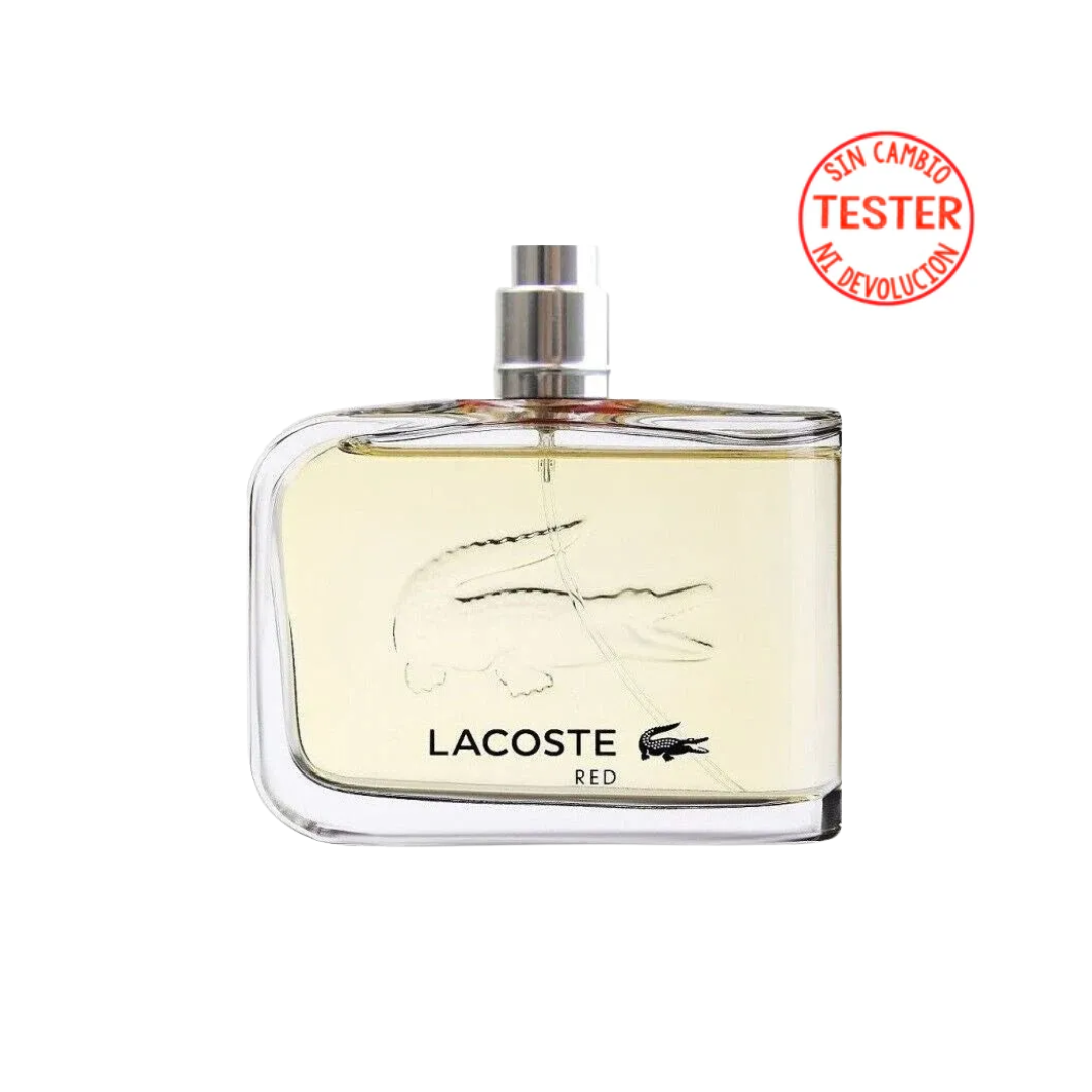 LACOSTE RED 125ML EDT (H) TESTER