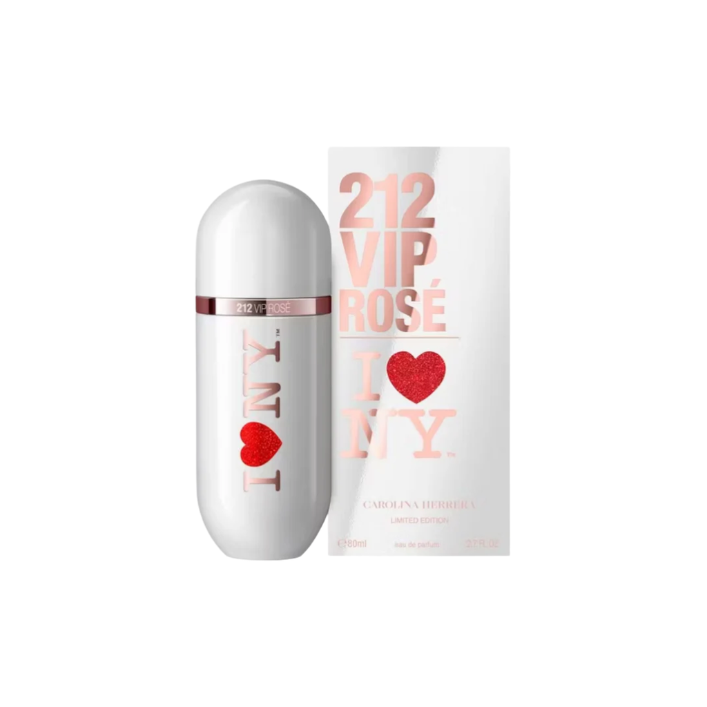 CAROLINA HERRERA 212 VIP ROSE I LOVE NY 80ML EDP (M)