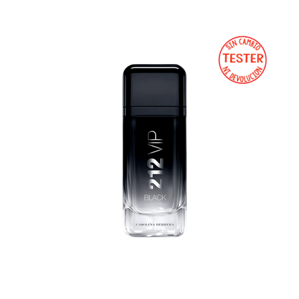 CAROLINA HERRERA 212 VIP BLACK MEN 100ML EDP (H) TESTER