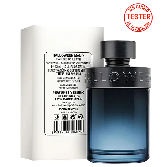 Halloween Man X 125Ml Edt Hombre Tester