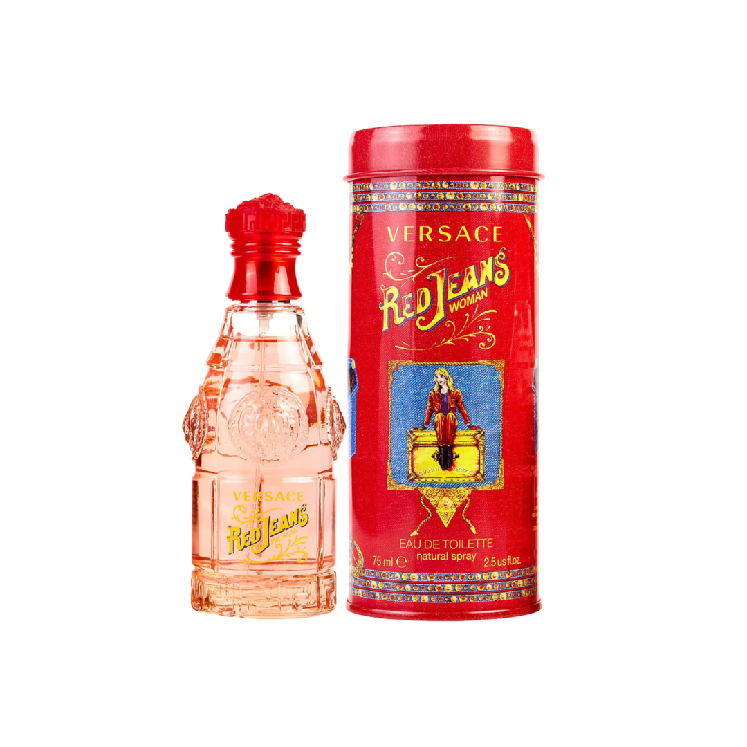 VERSACE RED JEAN 75ML EDT (M)