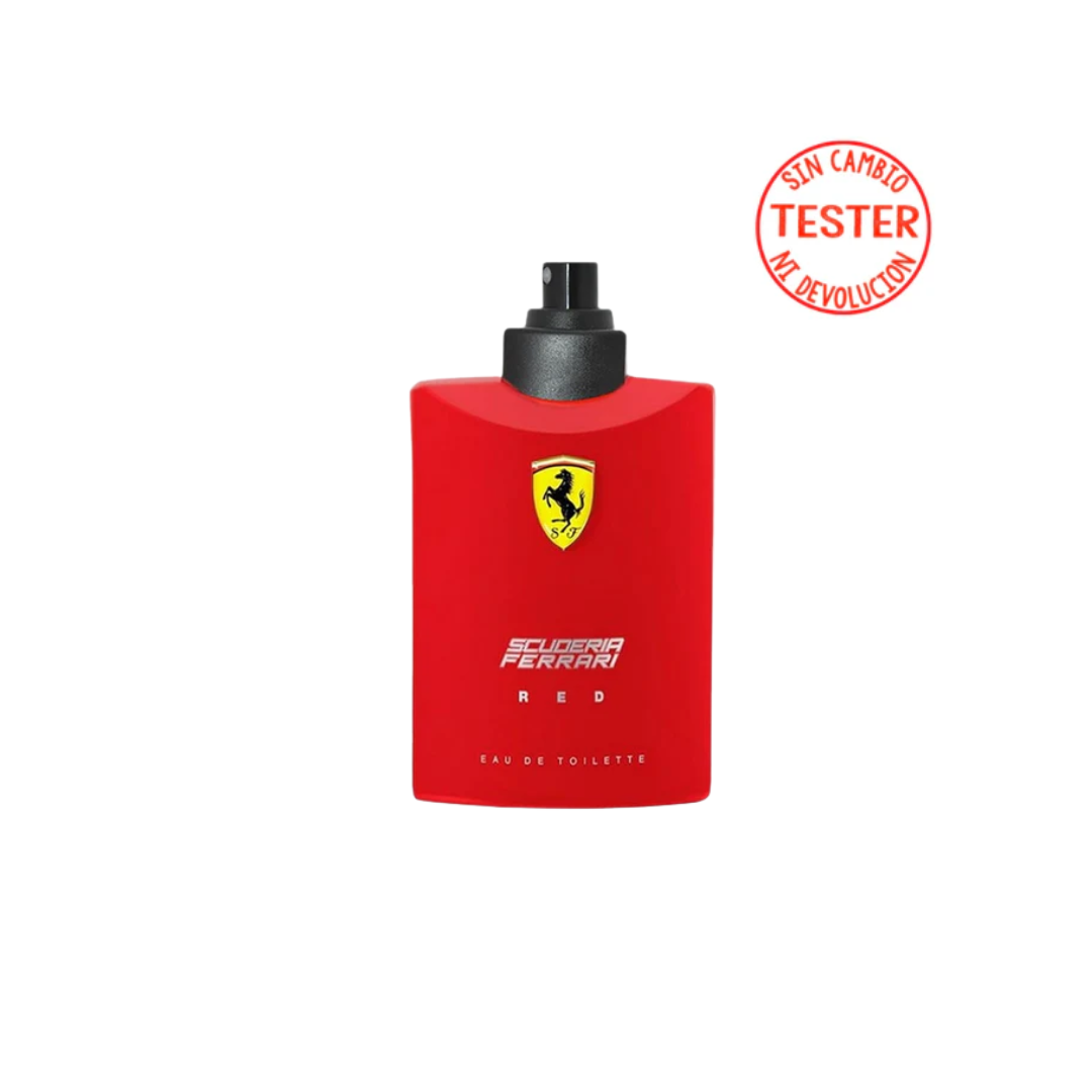 FERRARI RED 125ML EDT (H) TESTER