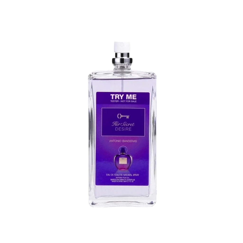 ANTONIO BANDERAS HER SECRET DESIRE 80ML EDP (M) TESTER