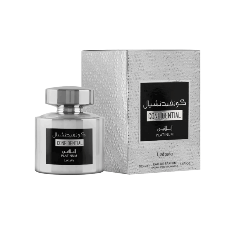 LATTAFA CONFIDENTIAL PLATINUM 100ML EDP (U)
