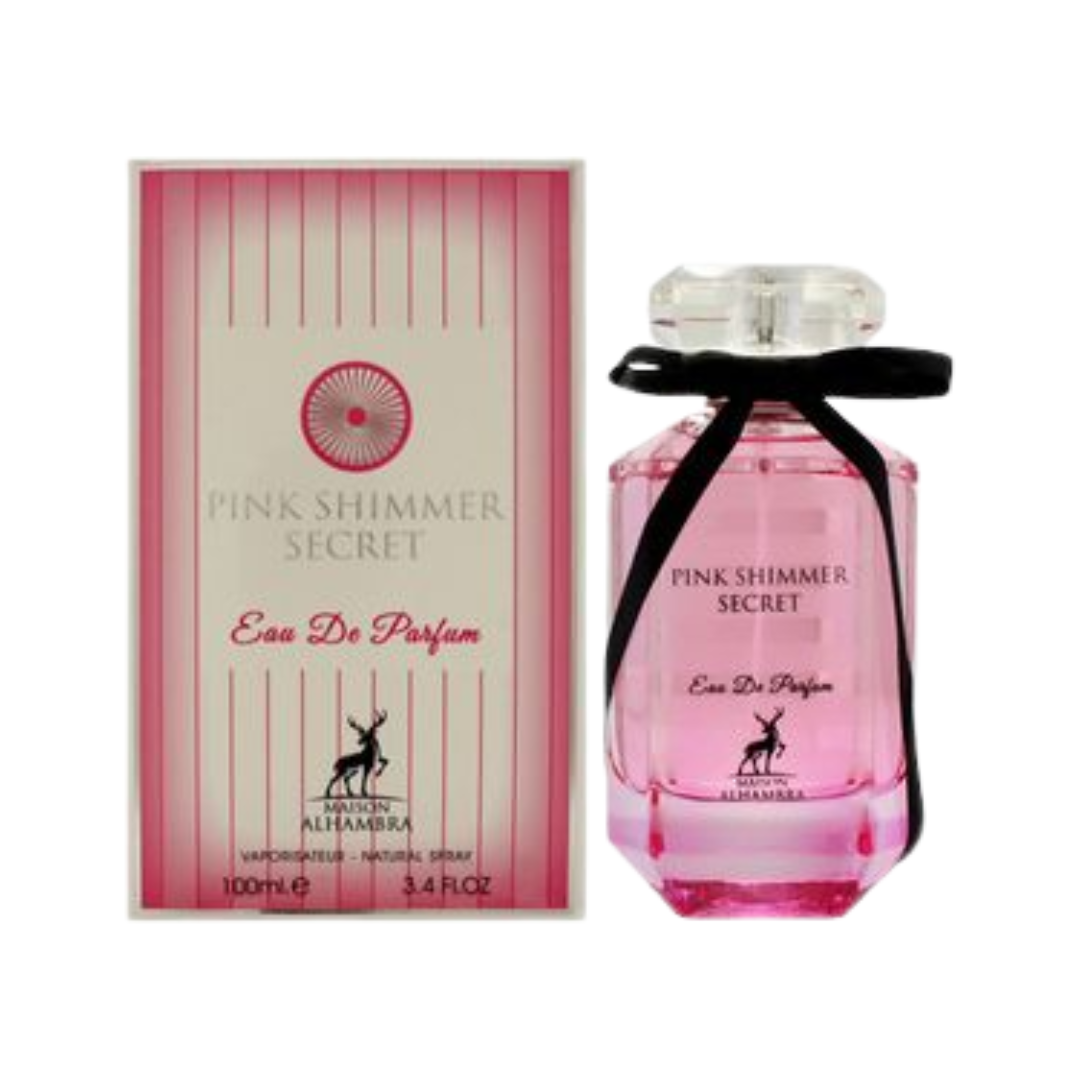 MAISON ALHAMBRA PINK SHIMMER SECRET 100ML EDP (M)