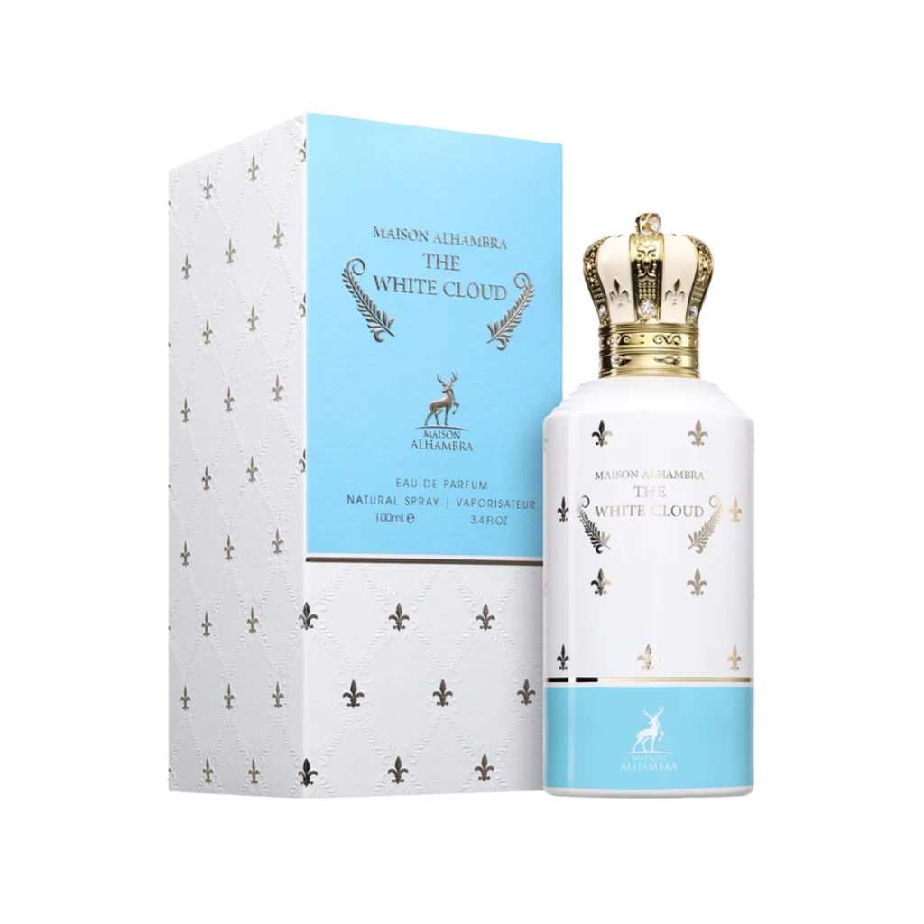 MAISON ALHAMBRA THE WHITE CLOUD 100ML EDP (M) (INSPIRADO BIANCO LATTE DE GIARDI DI TOSCANA)