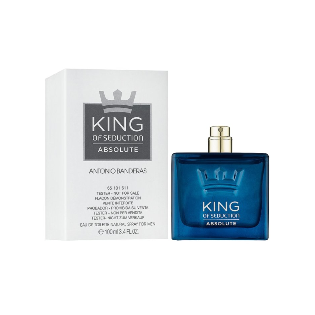 ANTONIO BANDERAS KING OF SEDUCTION ABSOLU 100ML EDT (H) TESTER