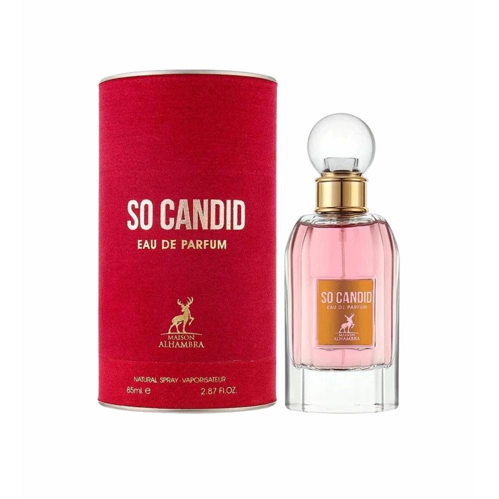 MAISON ALHAMBRA SO CANDID 85ML EDP (M)