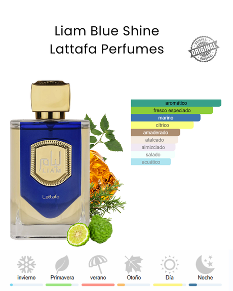 LATTAFA LIAM BLUE SHINE 100ML EDP (H)