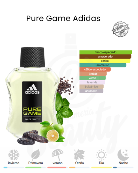 ADIDAS PURE GAME 100ML EDT (H)