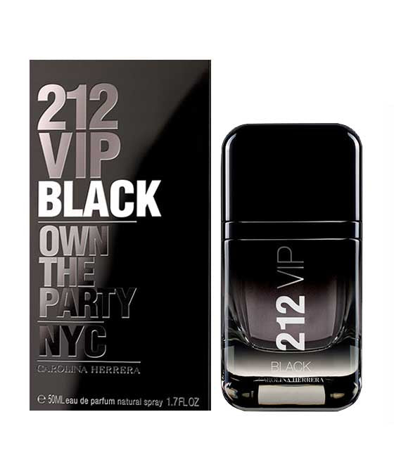 Carolina Herrera 212 Vip Black Man Hombre 50Ml Edp