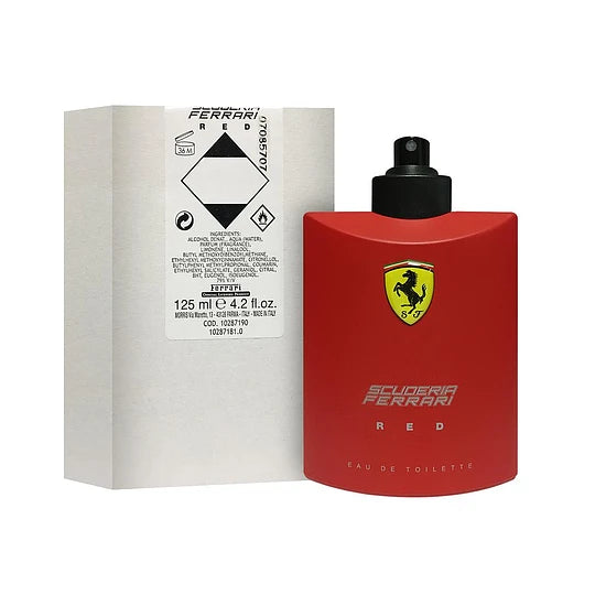 FERRARI RED 125ML EDT (H) TESTER