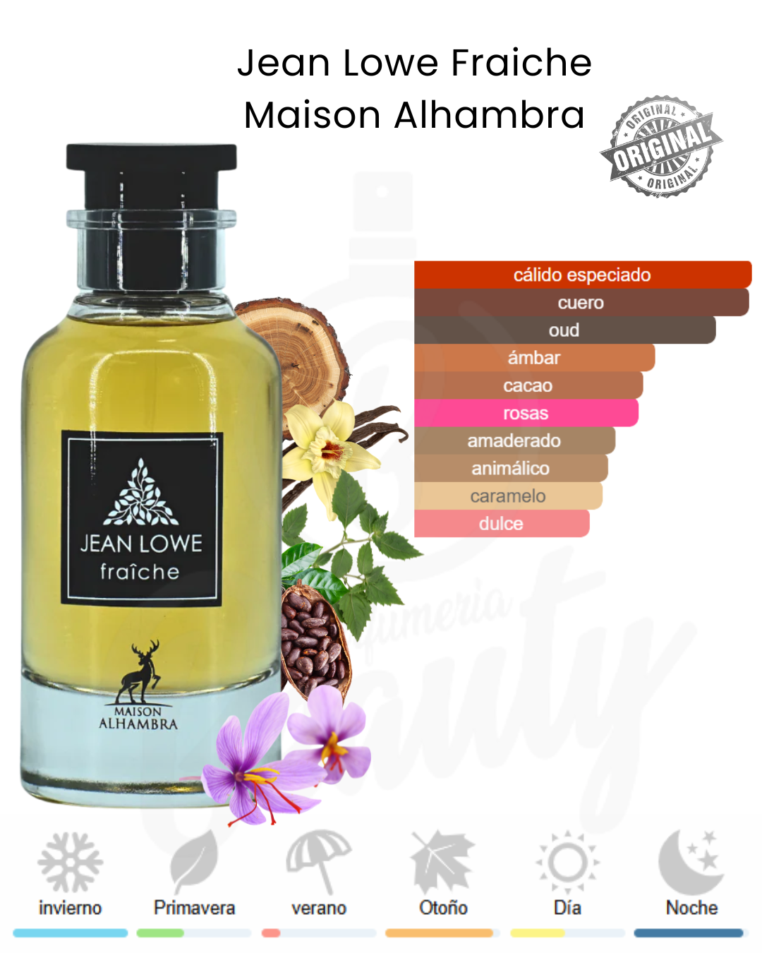MAISON ALHAMBRA JEAN LOWE FRAICHE EDP 100ML (U)