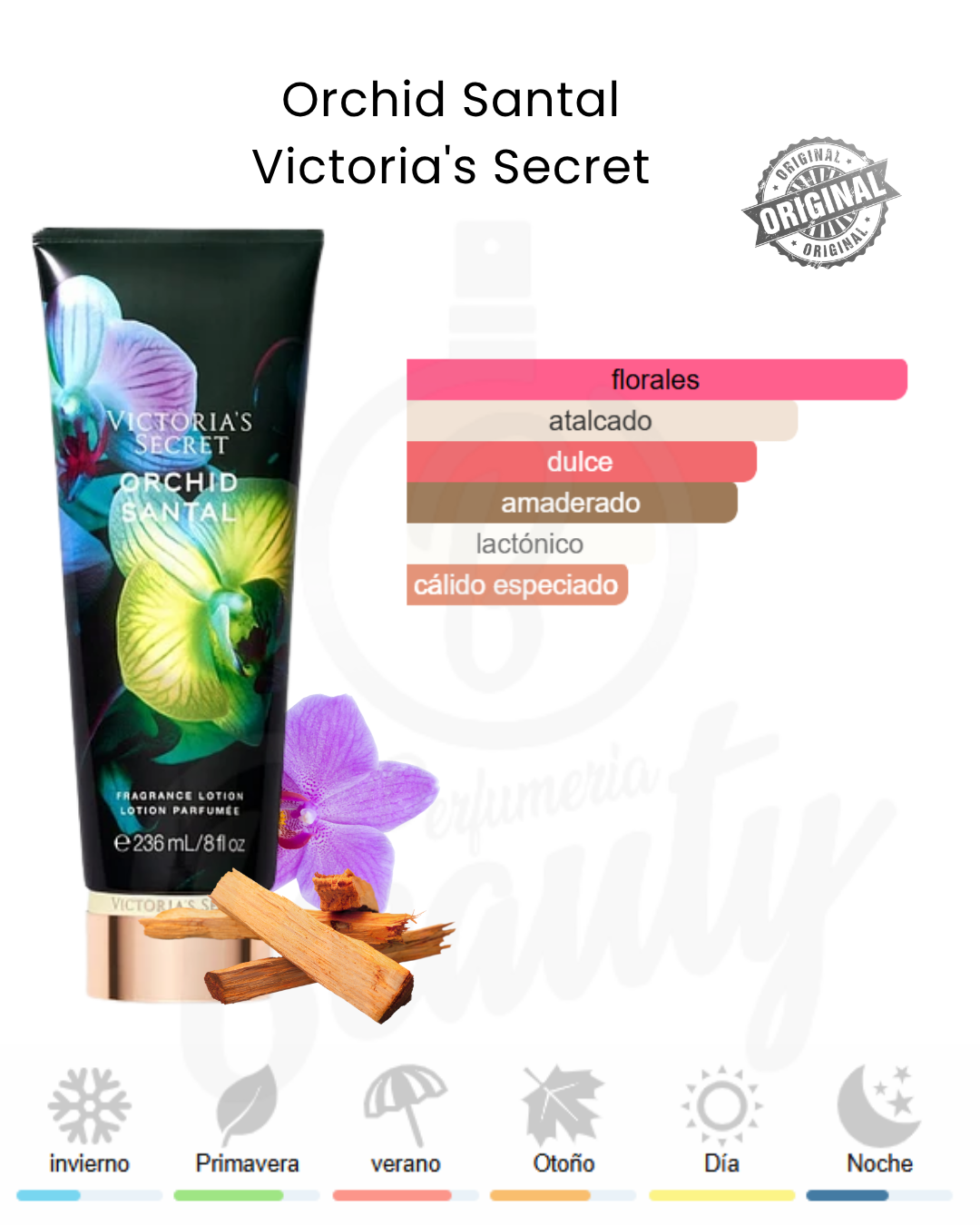 VICTORIA´S SECRET ORCHID SANTAL CREMA 237ML (M)