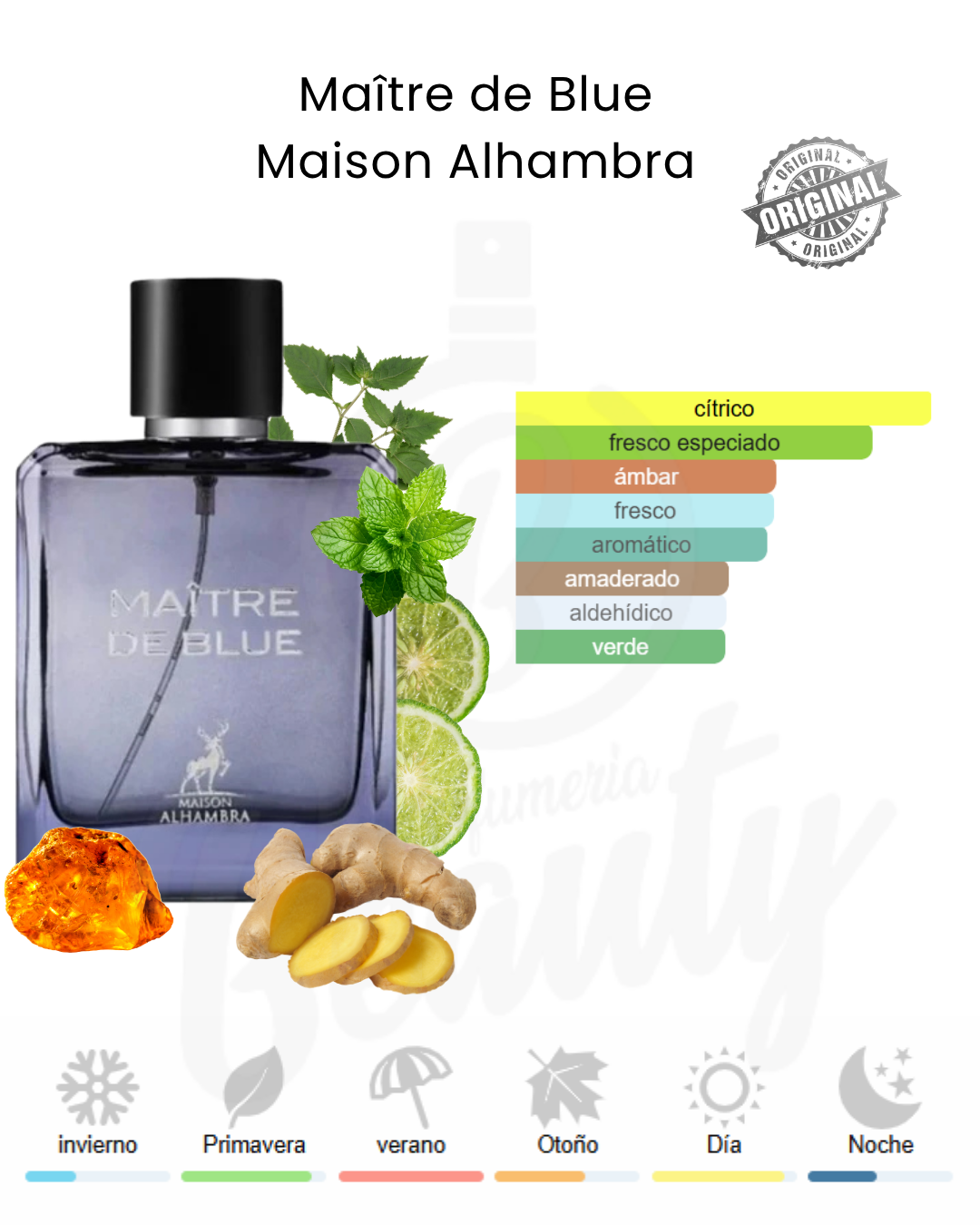 MAISON ALHAMBRA MAITRE DE BLUE 30ML EDP (H)