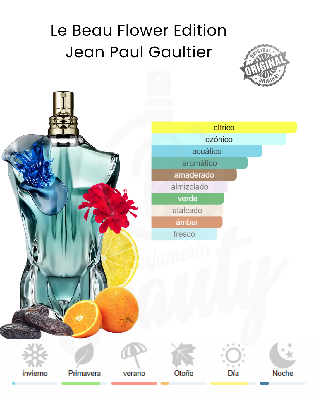 JEAN PAUL GAULTIER LE BEAU FLOWER EDITION EDP 125ML HOMBRE
