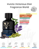 FRAGRANCE WORLD INVICTO VICTORIOUS ELIXIR 100ML EDP (H)